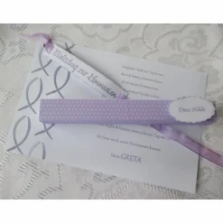 Einladung im Reagenzglas zur Kommunion / Konfirmation / Firmung oder Taufe