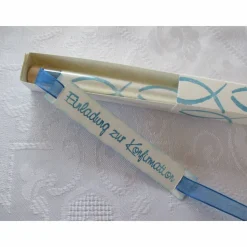 Einladung im Reagenzglas zur  Kommunion / Konfirmation / Taufe / Firmung