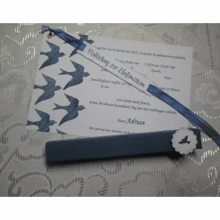 Einladung im Reagenzglas zur Firmung / Kommunion / Konfirmation / Taufe