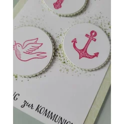 Einladungen zur Konfirmation, Kommunion, Firmung, Handarbeit