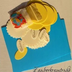 Einladungen zur Konfirmation selber basteln mit dem Bastelset Regenbogenfische - DIY Karten auch für Taufe und Kommunion