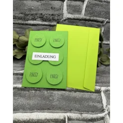 Einladungskarte | Geburtstagseinladung | Kinderparty | Party | mit Umschlag