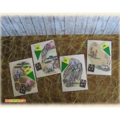 Einladungskarte Schulanfang, Einschulung, Tiere