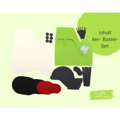 Einladungskarte Traktor Bastelset | Traktor Einladungskarten | grüner Traktor | Traktor zum basteln | Traktor Mottoparty