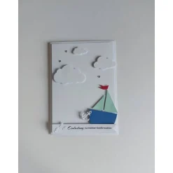 Einladungskarte zur Konfirmation / Kommunion