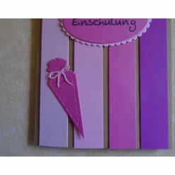 Einladungskarten Einschulung  Schulanfang Einladungkarte Einladung  Mädchen Schule  Stiftkarte Schulstart