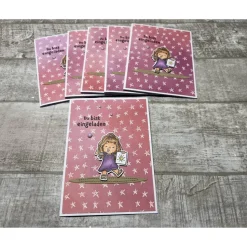 Einladungskarten Kindergeburtstag Mädchen 6er Set Einladung Geburtstag Karte Kinder