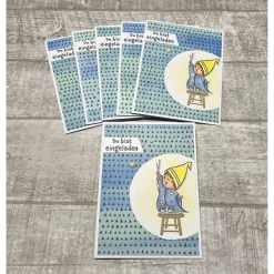 Einladungskarten Kindergeburtstag Junge Zauberer 6er Set Einladung Geburtstag Kinder