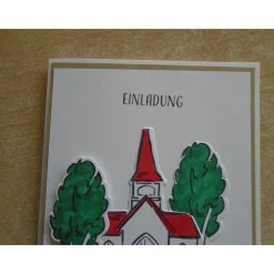 Einladungskarten Kommunion  Kirche Einladungskarte  Einladung Einladungen Mädchen Junge