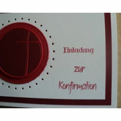 Einladungskarten zur Konfimation Kommunion Mädchen Junge Einladungskarte Einladungen Kreuz Einladung Einladungskarte