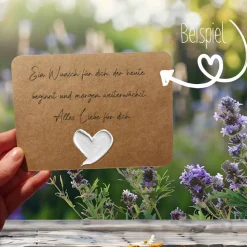 Einpflanzbare Karte zu Ostern aus Samenpapier | nachhaltige Geschenke | Grußkarte zu Ostern