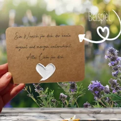 Einpflanzbare Karte zu Ostern aus Samenpapier | nachhaltige Geschenke | Grußkarte zu Ostern