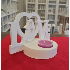 Einschieber für Teelichthalter - LOVE - Brautpaar - Valentinstag -