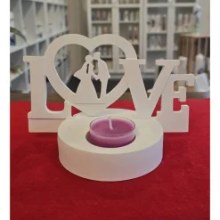 Einschieber für Teelichthalter - LOVE - Brautpaar - Valentinstag -