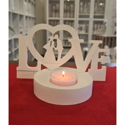 Einschieber für Teelichthalter - LOVE - Brautpaar - Valentinstag -