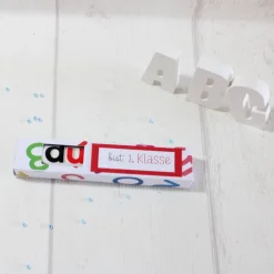 Einschulung * Schulkind * Schulanfang * Gastgeschenk * Geschenkbox für Schokoriegel * personalisierbar