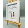 Einzigartiges Geburtstagsgeschenk | Wandbild personalisierbares Geschenk Geburtstag | Geldgeschenk Geburtstag | Wunscher