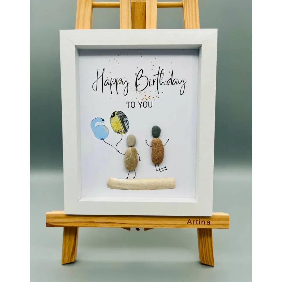 Einzigartiges Geburtstagsgeschenk | Wandbild personalisierbares Geschenk Geburtstag | Geldgeschenk Geburtstag | Wunscher