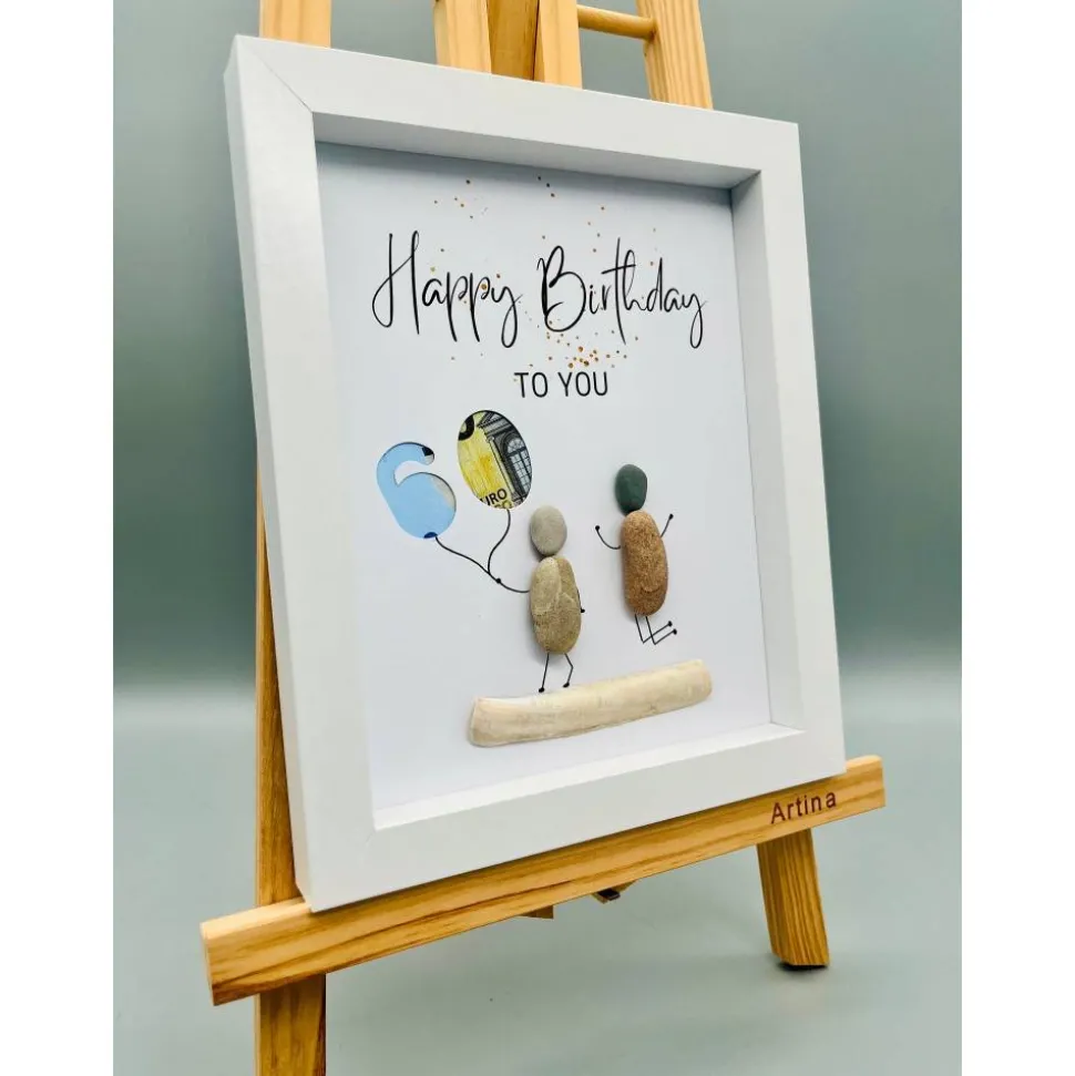 Einzigartiges Geburtstagsgeschenk | Wandbild personalisierbares Geschenk Geburtstag | Geldgeschenk Geburtstag | Wunscher