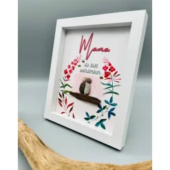 Einzigartiges Geschenk zum Muttertag | Wandbild Muttertag | Muttertag | Danke Mama Geschenk | personalisierbares Geschen