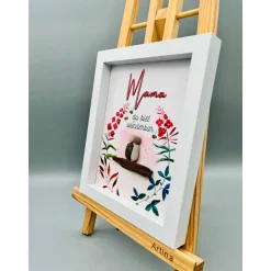 Einzigartiges Geschenk zum Muttertag | Wandbild Muttertag | Muttertag | Danke Mama Geschenk | personalisierbares Geschen