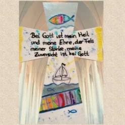 Einzigartiges Kreuz zur Konfirmation und Kommunion