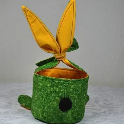 Einzigartiges Osternest mit Hasen,  Osterdekoration, Ostergeschenk