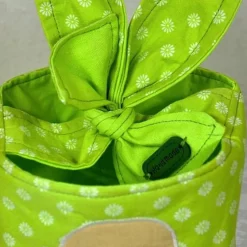 Einzigartiges Osternest mit Hasen,  Osterdekoration, Ostergeschenk