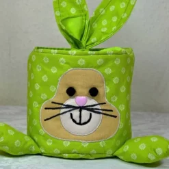 Einzigartiges Osternest mit Hasen,  Osterdekoration, Ostergeschenk