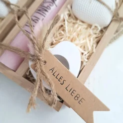 Einzugsgeschenk Einweihungsgeschenk Geschenkset zum Umzug Einzug Dekoherz Kerzenhalter Herz Kerzenset zum Hauskauf Richt