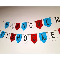 Eishockey Banner/ Girlande/ Fanartikel Eishockey