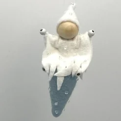 Eiszapfenwichtel- Blumenkind - Jahreszeitentisch - Winter