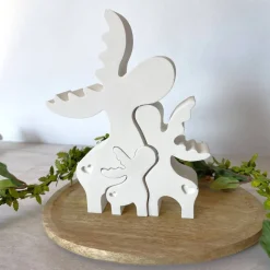 Elch * Rentier * Elchfamilie * Hygge * Dekoration * Skandinavisch