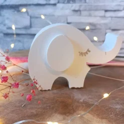 Elefant Deko, Raysin Elefant, Elefant, Elefanten, Elefant Deko, Elefant Taufe, Elefant personalisiert, Deko Elefant