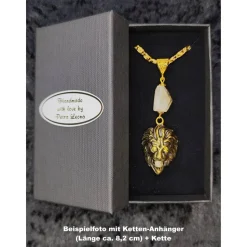 Elegante Schmuckschachtel/-Etui 12,7x6,8x3,4cm Geschenkverpackung Schlüssel-/Ketten-Anhänger Engel Ohrringe Schmuckset S