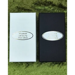 Elegante Schmuckschachtel/-Etui 12,7x6,8x3,4cm Geschenkverpackung Schlüssel-/Ketten-Anhänger Engel Ohrringe Schmuckset W