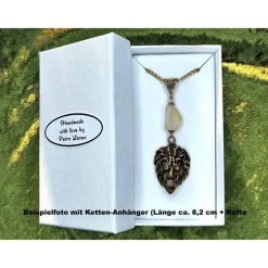 Elegante Schmuckschachtel/-Etui 12,7x6,8x3,4cm Geschenkverpackung Schlüssel-/Ketten-Anhänger Engel Ohrringe Schmuckset W