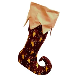 Elfensocke, Kaminsocke, genäht zum befüllen und aufhängen