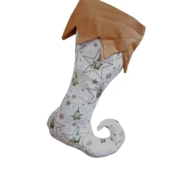 Elfensocke, Kaminsocke, genäht zum befüllen und aufhängen