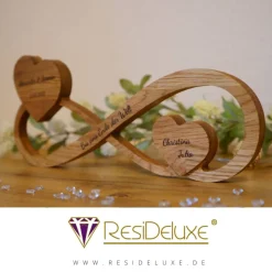 Elfie Unendlichkeitszeichen Gravur Hochzeitsgeschenk Geschenk Verlobung Jahrestag Herz Hochzeit Valentinstag Muttertag