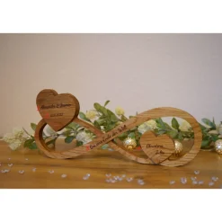 Elfie Unendlichkeitszeichen Gravur Hochzeitsgeschenk Geschenk Verlobung Jahrestag Herz Hochzeit Valentinstag Muttertag