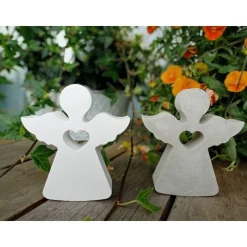 Engel aus Gips oder Beton als Erinnerung an Dein Sternenkind• Fehlgeburt• Sternenkindandenken• Trauer