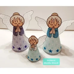 Engel, flieder, groß