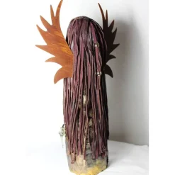 Engel STEAMPUNK-ANGELINA Steampunk Gothic  Verrückter Engel Upcycling Dekofigur Bikergeschenk Halloweendeko