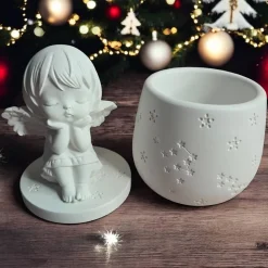 Engel-Schmuckdose – Handgefertigte Aufbewahrung für Schmuck & Erinnerungsstücke