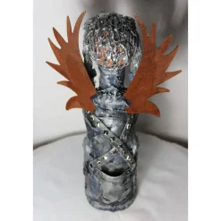 Engelsfigur BIKER-ENGEL Steampunk Gothic Verrückte Skulptur Upcycling Dekofigur Künstlerfigur Weihnachten Halloweendeko