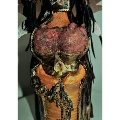 Engelsfigur STEAMPUNK-TINE Steampunk Gothic Dekoration Verrückter Engel Skulptur Upcycling Halloweendeko