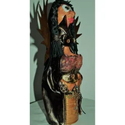 Engelsfigur STEAMPUNK-TINE Steampunk Gothic Dekoration Verrückter Engel Skulptur Upcycling Halloweendeko