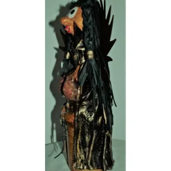 Engelsfigur STEAMPUNK-TINE Steampunk Gothic Dekoration Verrückter Engel Skulptur Upcycling Halloweendeko