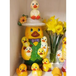 Entenfamilie XXL aus Keramik